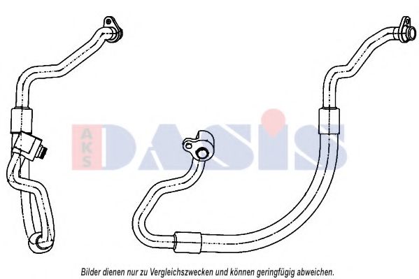 Imagine conducta joasa presiune,aer conditionat AKS DASIS 885872N