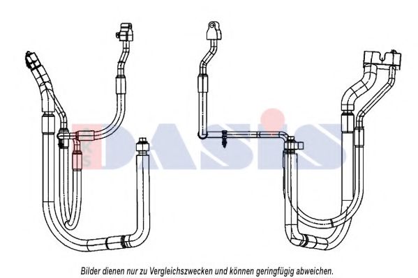 Imagine conducta presiune variabila,aer conditionat AKS DASIS 885873N