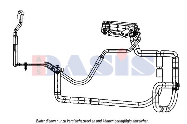 Imagine conducta presiune variabila,aer conditionat AKS DASIS 885875N