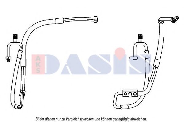 Imagine conducta presiune variabila,aer conditionat AKS DASIS 885877N