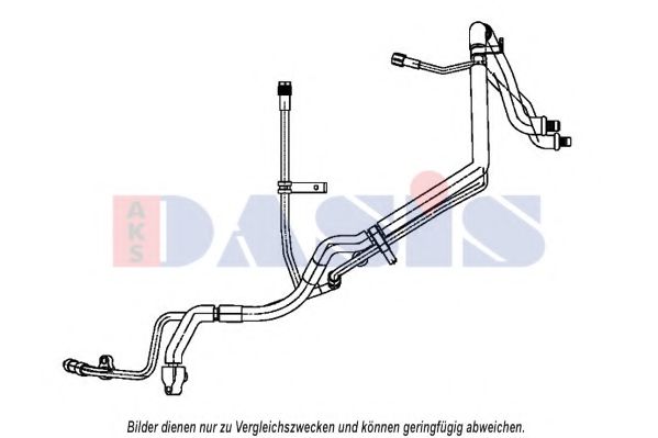 Imagine conducta presiune variabila,aer conditionat AKS DASIS 885882N