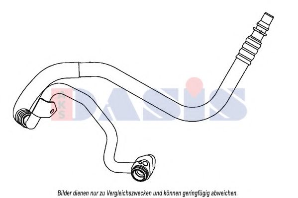 Imagine conducta joasa presiune,aer conditionat AKS DASIS 885886N