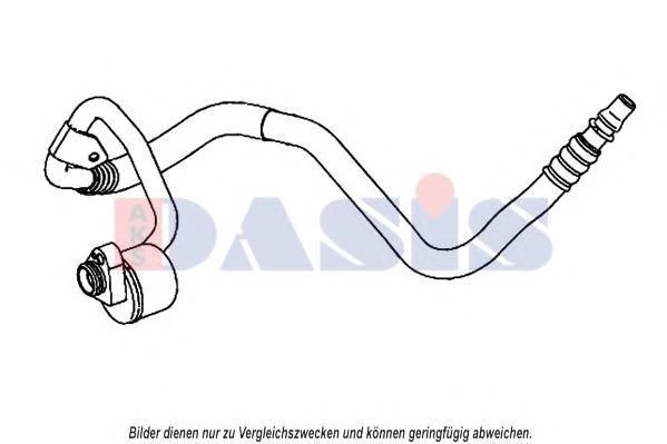 Imagine conducta joasa presiune,aer conditionat AKS DASIS 885887N