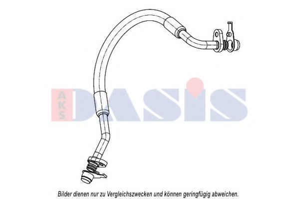 Imagine conducta inalta presiune,aer conditionat AKS DASIS 885908N