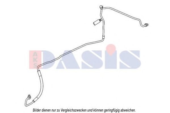 Imagine conducta inalta presiune,aer conditionat AKS DASIS 885909N