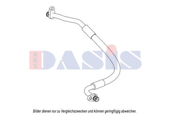 Imagine conducta inalta presiune,aer conditionat AKS DASIS 885911N