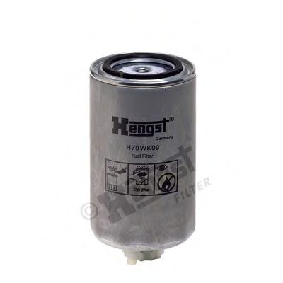 Imagine filtru combustibil HENGST FILTER H70WK09