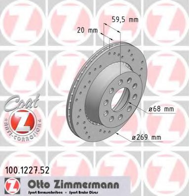 Imagine Disc frana ZIMMERMANN 100.1227.52