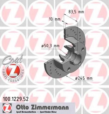 Imagine Disc frana ZIMMERMANN 100.1229.52