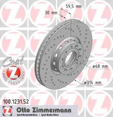 Imagine Disc frana ZIMMERMANN 100.1231.52