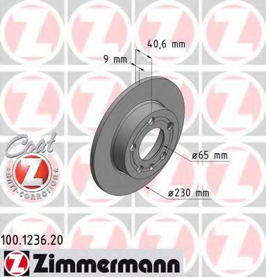 Imagine Disc frana ZIMMERMANN 100.1236.20