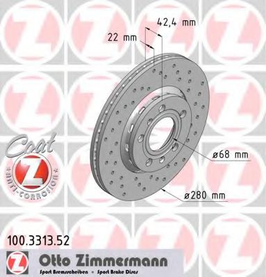 Imagine Disc frana ZIMMERMANN 100.3313.52