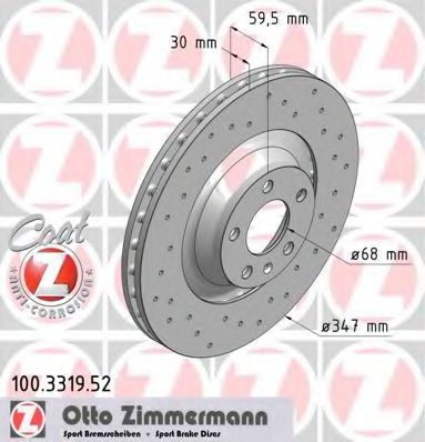 Imagine Disc frana ZIMMERMANN 100.3319.52