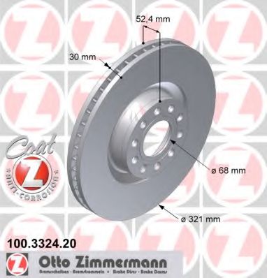 Imagine Disc frana ZIMMERMANN 100.3324.20