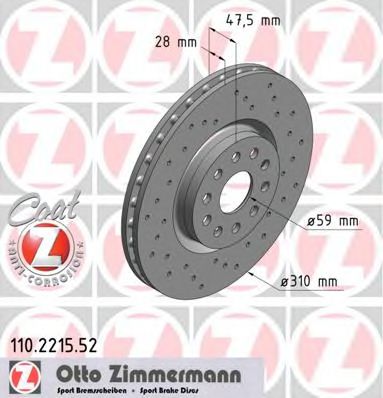 Imagine Disc frana ZIMMERMANN 110.2215.52