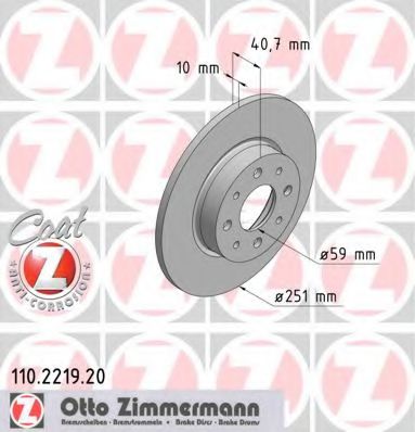 Imagine Disc frana ZIMMERMANN 110.2219.20