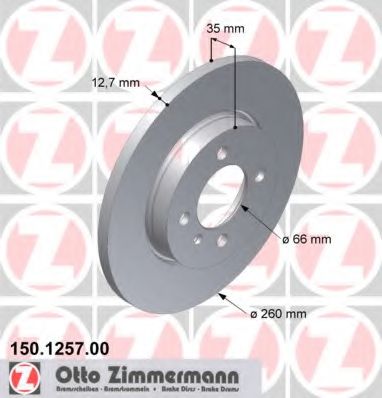 Imagine Disc frana ZIMMERMANN 150.1257.00