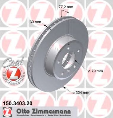 Imagine Disc frana ZIMMERMANN 150.3403.20