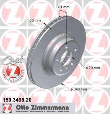 Imagine Disc frana ZIMMERMANN 150.3408.20