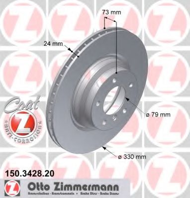 Imagine Disc frana ZIMMERMANN 150.3428.20