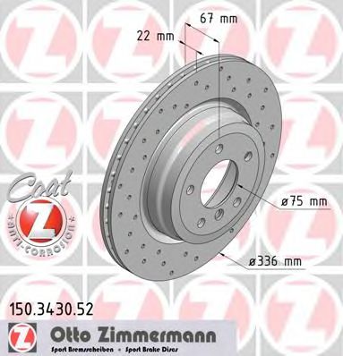 Imagine Disc frana ZIMMERMANN 150.3430.52