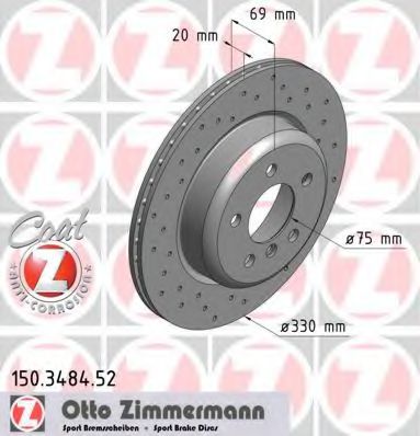 Imagine Disc frana ZIMMERMANN 150.3484.52