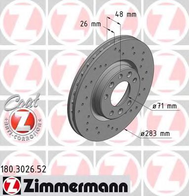 Imagine Disc frana ZIMMERMANN 180.3026.52