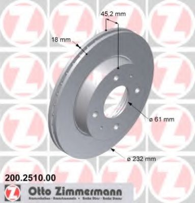 Imagine Disc frana ZIMMERMANN 200.2510.00