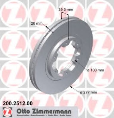 Imagine Disc frana ZIMMERMANN 200.2512.00