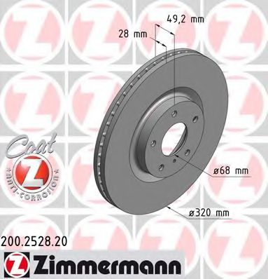 Imagine Disc frana ZIMMERMANN 200.2528.20