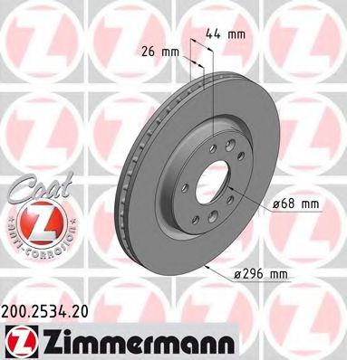 Imagine Disc frana ZIMMERMANN 200.2534.20