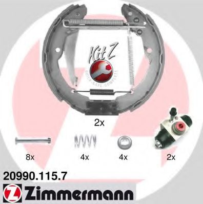 Imagine Set saboti frana ZIMMERMANN 20990.115.7