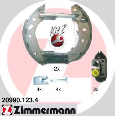 Imagine Set saboti frana ZIMMERMANN 20990.123.4