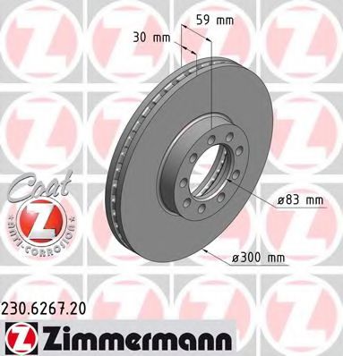 Imagine Disc frana ZIMMERMANN 230.6267.20