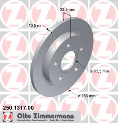 Imagine Disc frana ZIMMERMANN 250.1317.00