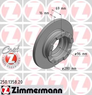 Imagine Disc frana ZIMMERMANN 250.1358.20