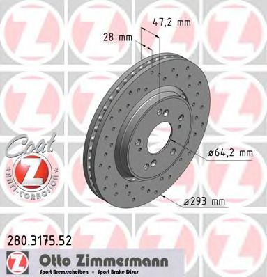 Imagine Disc frana ZIMMERMANN 280.3175.52