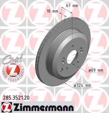 Imagine Disc frana ZIMMERMANN 285.3521.20