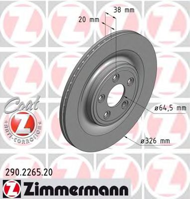 Imagine Disc frana ZIMMERMANN 290.2265.20