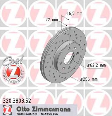 Imagine Disc frana ZIMMERMANN 320.3803.52