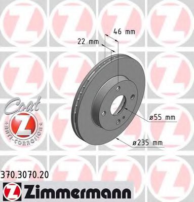 Imagine Disc frana ZIMMERMANN 370.3070.20