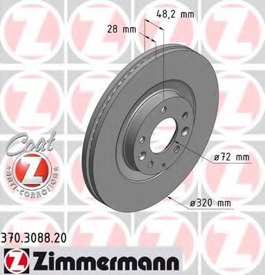 Imagine Disc frana ZIMMERMANN 370.3088.20