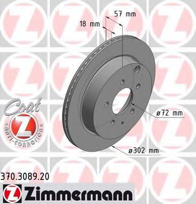 Imagine Disc frana ZIMMERMANN 370.3089.20