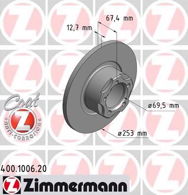 Imagine Disc frana ZIMMERMANN 400.1006.20