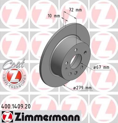 Imagine Disc frana ZIMMERMANN 400.1409.20