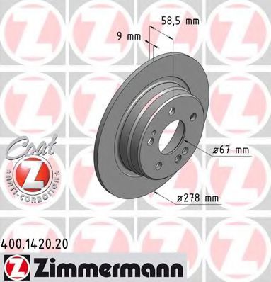 Imagine Disc frana ZIMMERMANN 400.1420.20