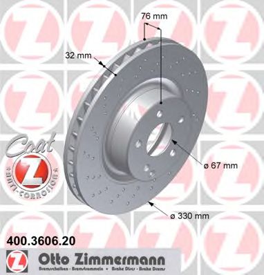 Imagine Disc frana ZIMMERMANN 400.3606.20