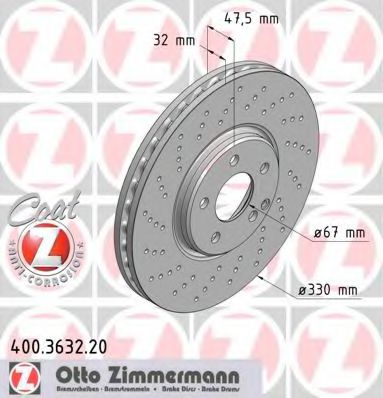 Imagine Disc frana ZIMMERMANN 400.3632.20