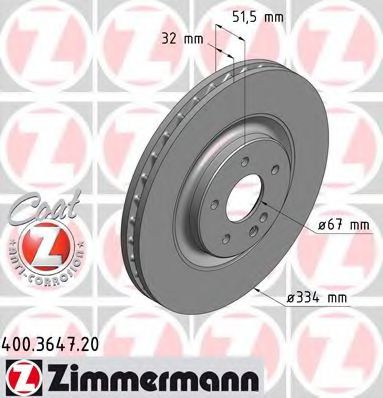 Imagine Disc frana ZIMMERMANN 400.3647.20