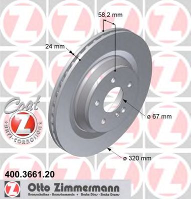 Imagine Disc frana ZIMMERMANN 400.3661.20